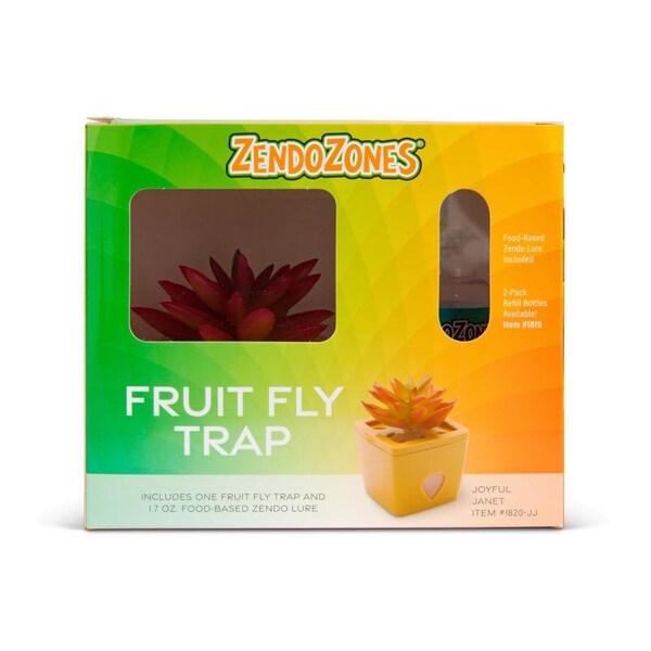 Zendozones JT Eaton ZendoZones Fruit Fly Trap 1 box, PK6 - 1820-JJ