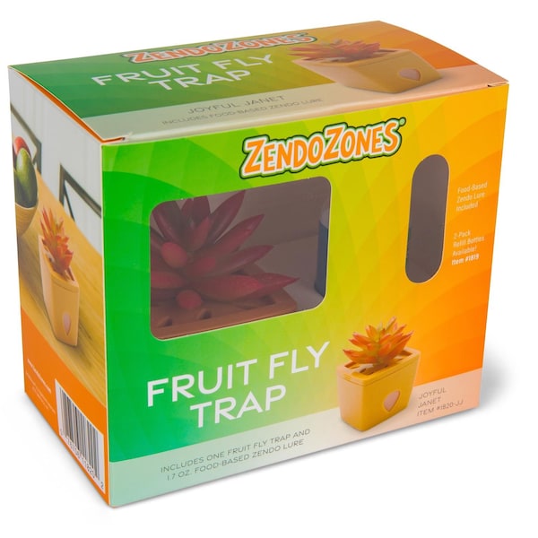 Zendozones JT Eaton ZendoZones Fruit Fly Trap 1 box, PK6 - 1820-JJ