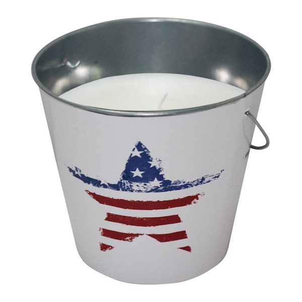 Patio Essentials Patio Essentials Citronella Bucket Candle For Mosquitoes/Other Flying Insects 18 oz - 21092US