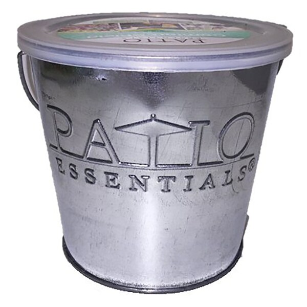 Patio Essentials Patio Essentials Galvanized Citronella Candle For Mosquitoes/Other Flying Insects 17 oz - 21257G