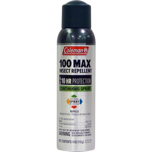 Wisconsin Pharmacal Co. 2023 Wpc Coleman Continuous Spray 100% 4 Oz. Aerosol - WPC-7494
