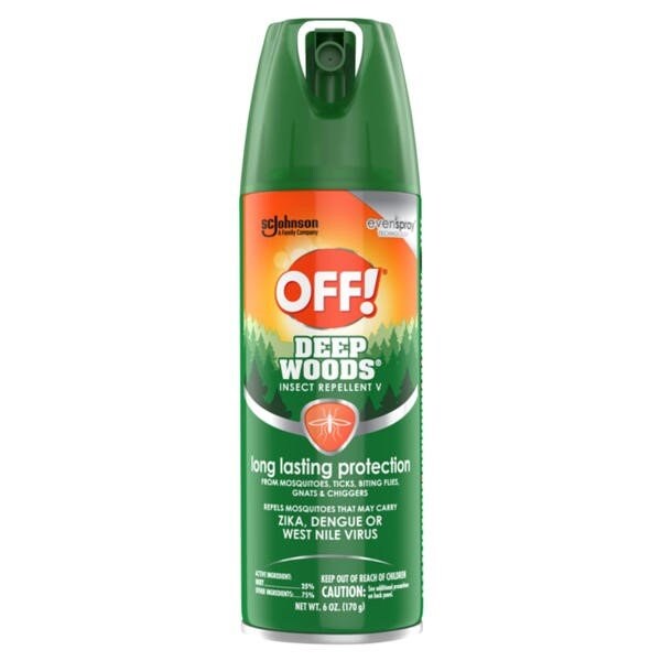 Sc Johnson Professional OFF! Deep Woods Insect Repellent Aerosol Spray, 6 oz - 611081