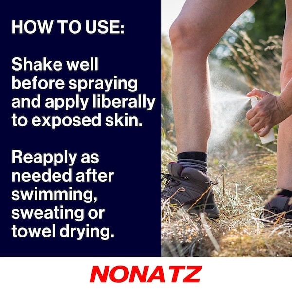 No Mosquitoz No Natz Organic Insect Repellent Liquid For Mosquitoes/Other Flying Insects 2 oz - NMACE2OZ