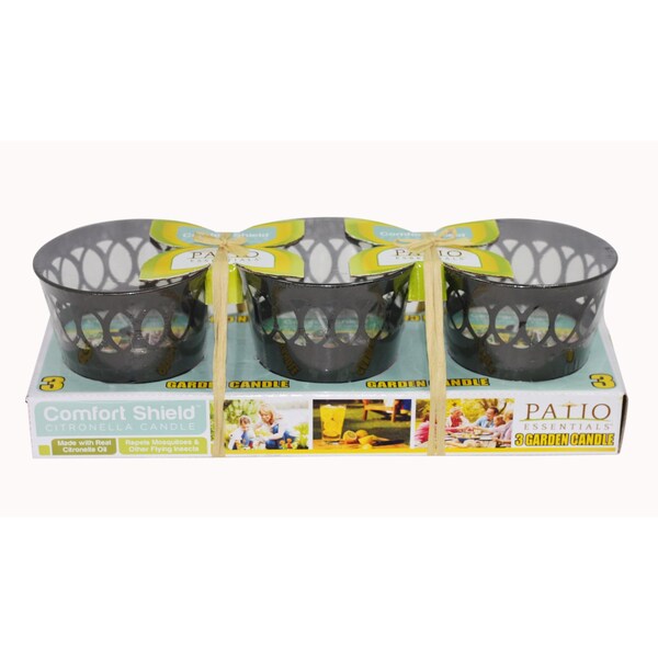 Patio Essentials Patio Essentials Citronella Candle For Mosquitoes/Other Flying Insects 4.5 oz - 21059CEP-3