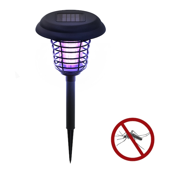 Pure Garden Bug Repellent Outdoor Light, Black - 82-6018