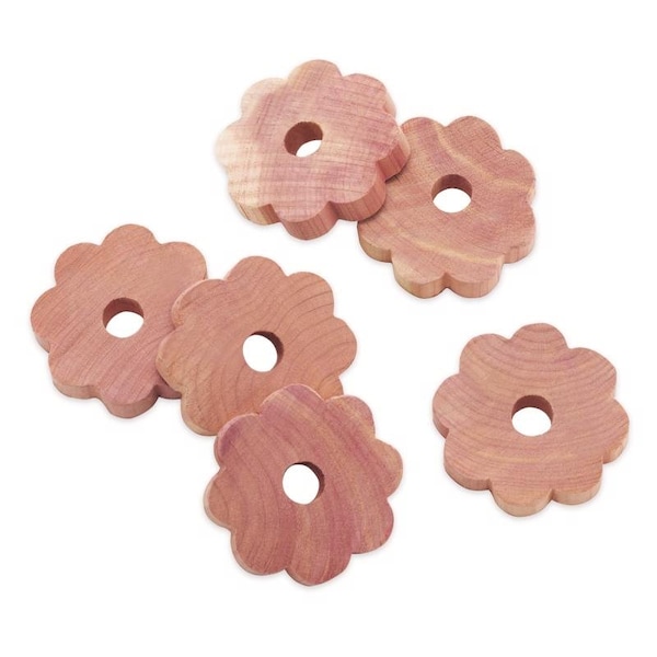 Whitmor CEDAR HNGR RNGS FLWR18PK - 6280-4654-18PDQ