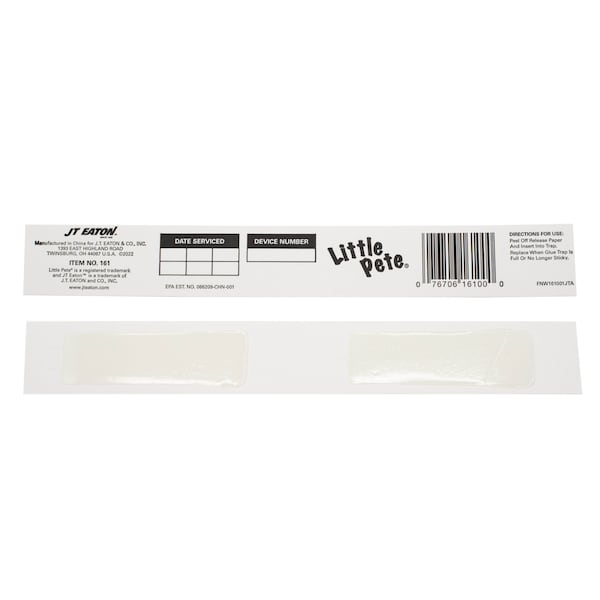 Jt Eaton Eaton's Universal Glue Board for Little Pete Mouse Traps - 161