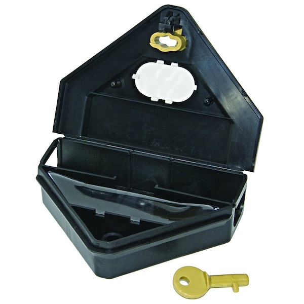 Jt Eaton Gold Key Mouse Depot Plastic Bait Station, PK12 - 907