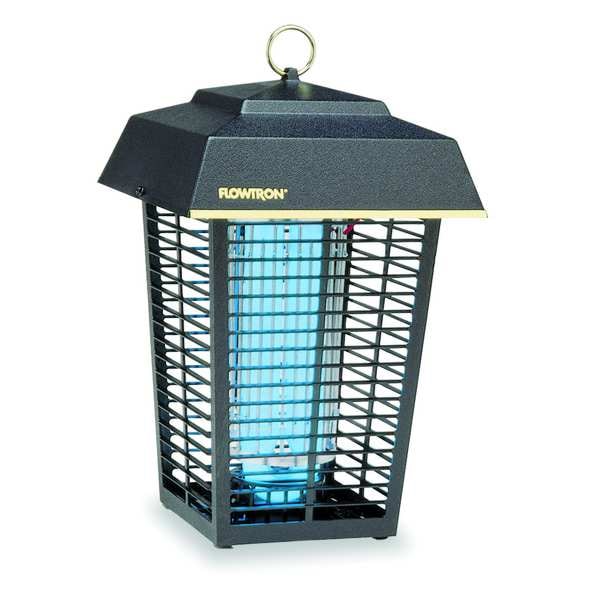 Flowtron Outdoor Bug Zapper, 1.5 Acre Coverage, 2-40W Lamps, 120V, 13 in L Cord - BK-80-D