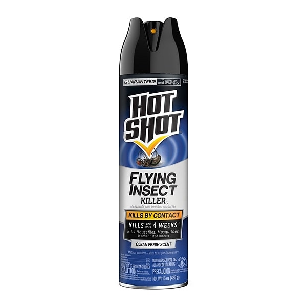 Hot Shot 15 oz. Aerosol Indoor/Outdoor Flying Insect Killer - HG-96310