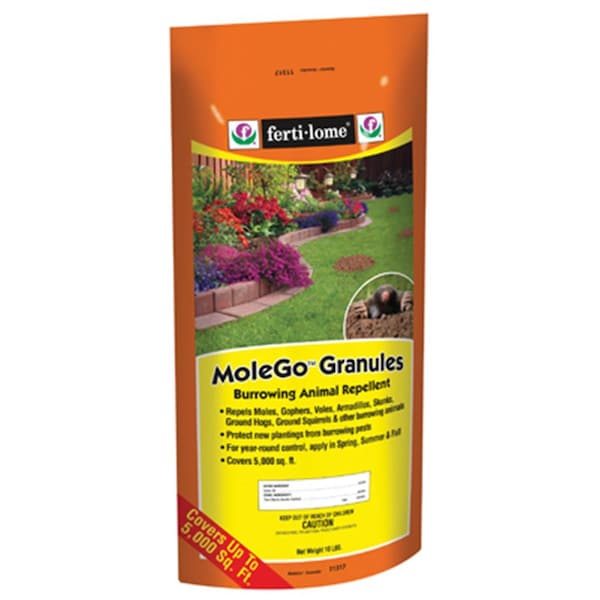 Ferti-Lome 11317 10 lbs. Mole Go Granules - FE576905