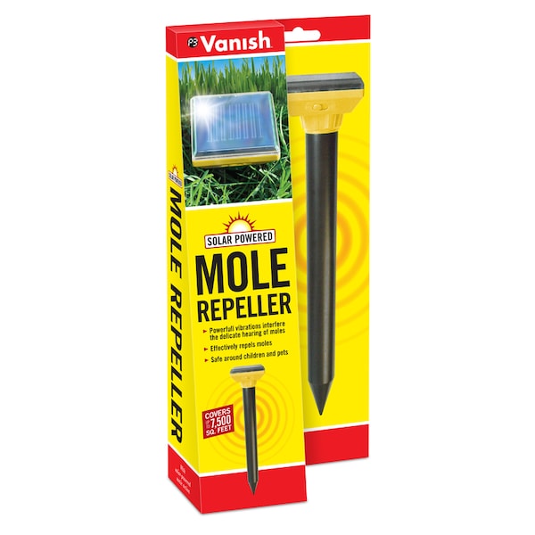 Vanish Vanish Solar-Powered Sonic Spike Repeller For Gophers and Moles - P7970