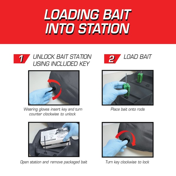 Tomcat Tomcat Rockscape Bait Station and Bait Blocks For Mice and Rats 1 pk - 0364605