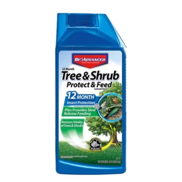 Bayer BioAdvanced 12 Month Tree and Shrub Protect & Feed Concentrate 32 oz - 701901A