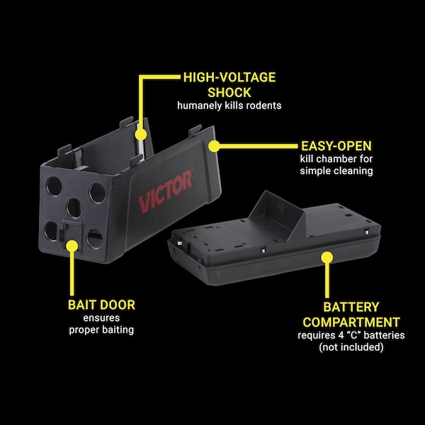 Victor Victor Medium Electronic Animal Trap For Rats 1 pk - M241