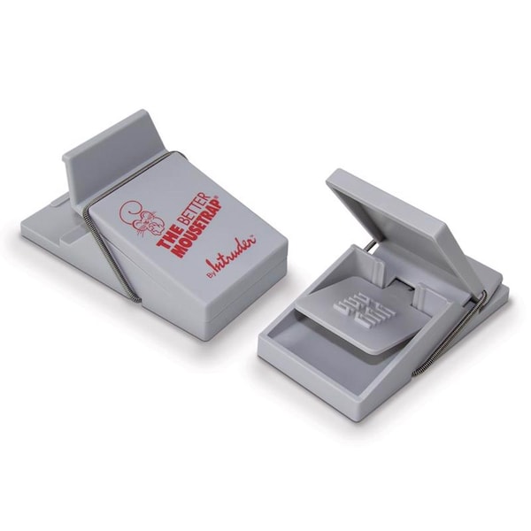 Intruder Intruder The Better Mousetrap Small Snap Trap For Mice 2 pk - 16000