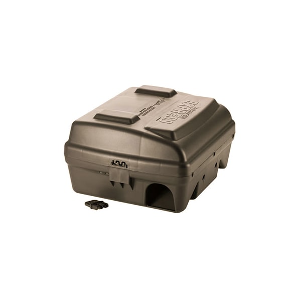 Bell Laboratories Protecta Evo Express Bait Station W/ Weight, Black, 4 Vertical Bait Positions For 8 - 1 oz Blox - EV8001