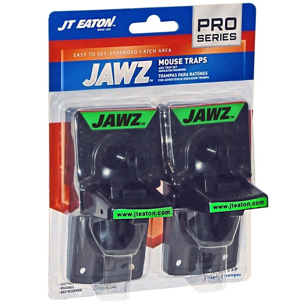 Jt Eaton JT Eaton JAWZ Pro Series Small Snap Trap For Mice 2 pk - 409P