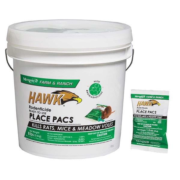 Motomco Hawk Bait Chunx and Place Pacs - 31186