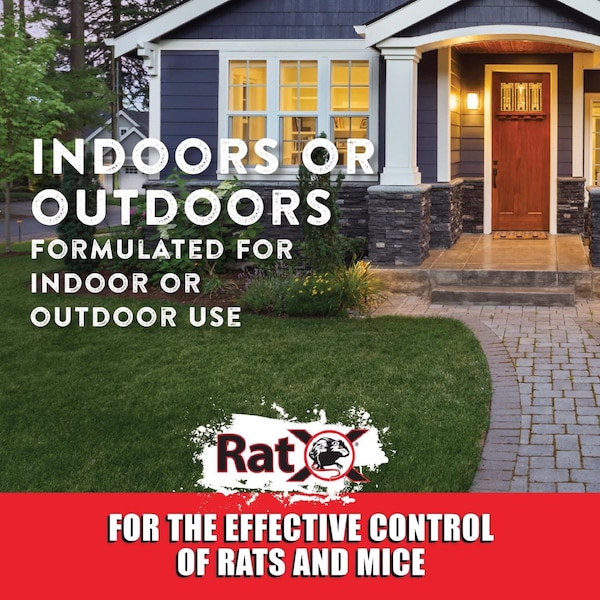 Ratx RatX Non-Toxic Bait Pellets For Mice and Rats 6 oz 2 pk - 620104