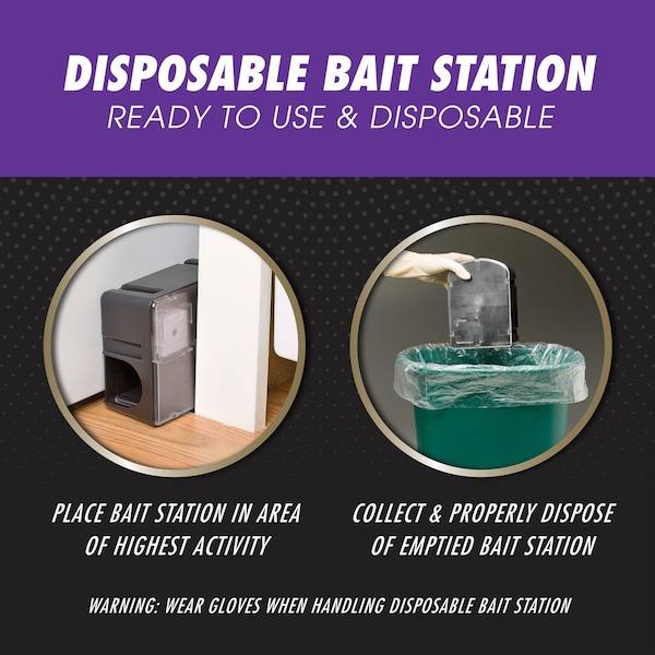 Tomcat Tomcat Advanced Bait Station and Bait Blocks For Rats 1 pk - 373905