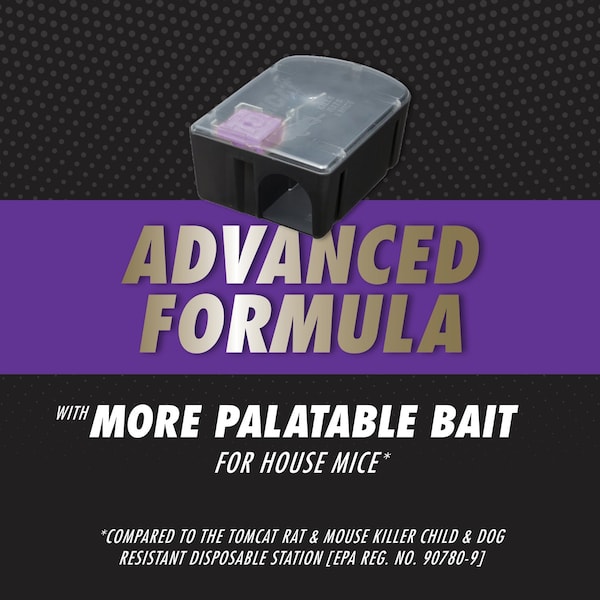 Tomcat Tomcat Advanced Bait Station and Bait Blocks For Rats 1 pk - 373905