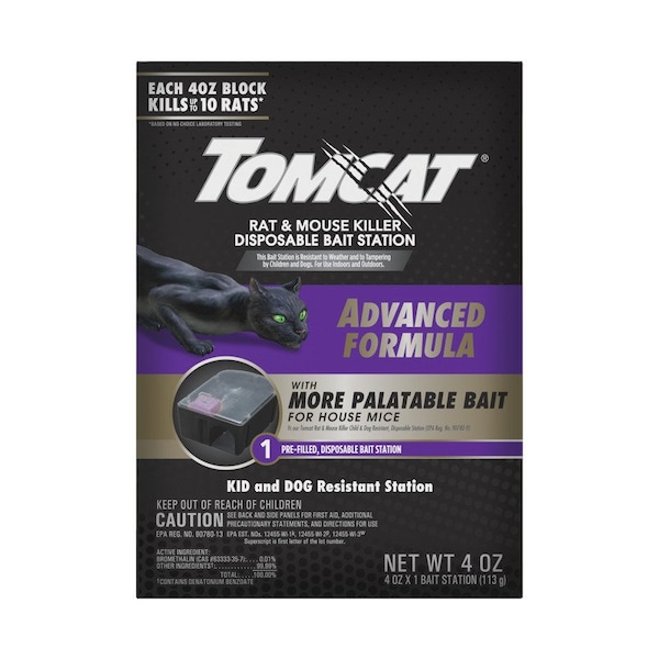Tomcat Tomcat Advanced Bait Station and Bait Blocks For Rats 1 pk - 373905
