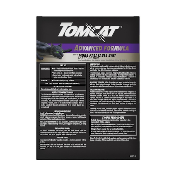 Tomcat Tomcat Advanced Bait Station and Bait Blocks For Rats 1 pk - 373905