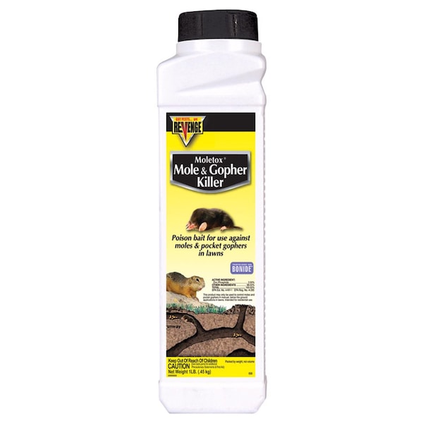 Moletox Ii Bonide Moletox II Toxic Bait Granules For Gophers and Moles 1 lb 1 pk - 698
