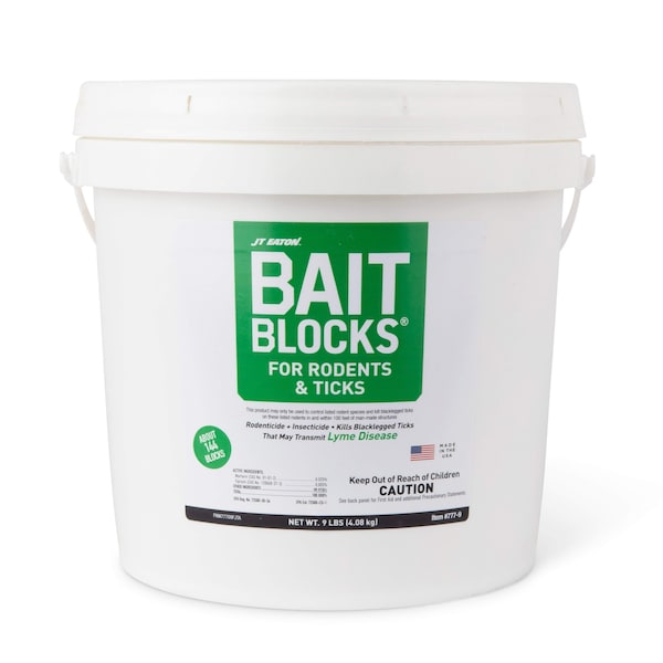 Jt Eaton Bait Block For Rodents & Ticks - 144 Blocks - 777-9