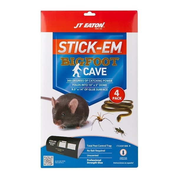Jt Eaton Flat Glue Board, 16 in L, 10 in W, 1/4 in H - 188-4