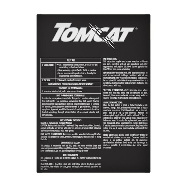 Tomcat Tomcat Advanced Bait Station and Bait Blocks For Mice 2 pk - 373705