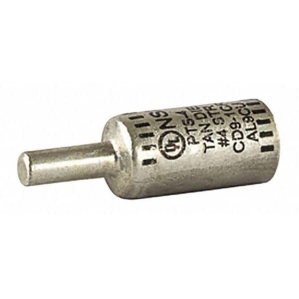 Terminal de clavija de 4 AWG de Nsi Industries con una longitud de clavija de 0.681" - PTS4