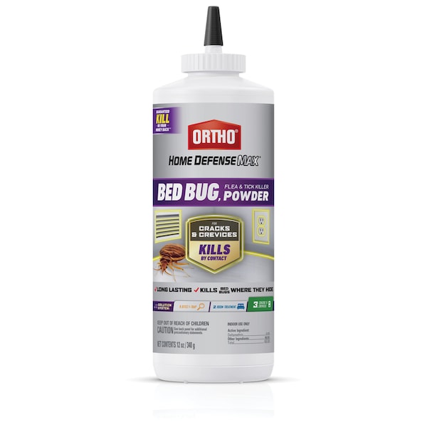 Ortho Ortho Home Defense Max Bed Bug Killer Powder 12 oz - 4389005