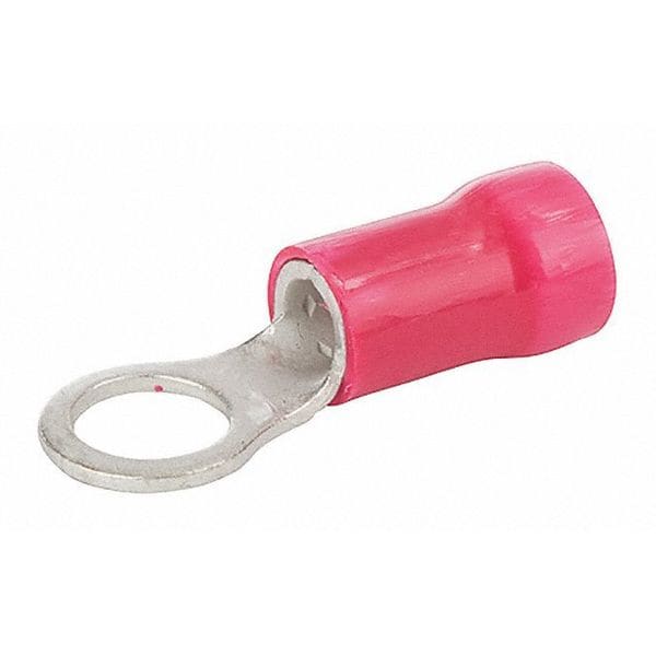 Terminal de anillo de vinilo de 8 AWG Nsi Industries para perno de 5/16" - R8-56V