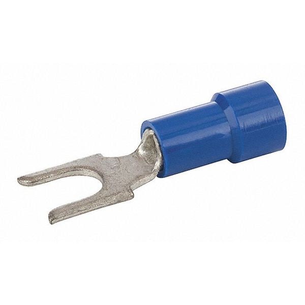 Terminal de pala bloque de vinilo para cable de 16-14 AWG con perno #8 - S16-8V-B de Nsi Industries