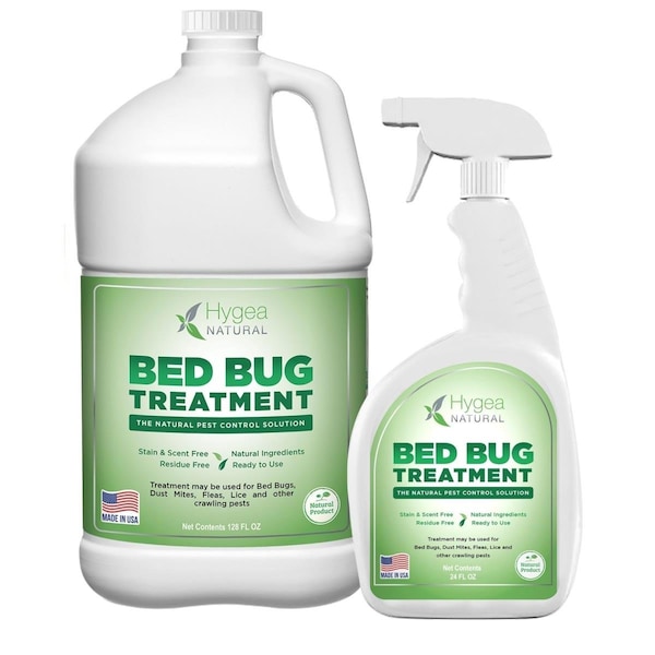 Hygea Natural 24 oz & 128 oz Bed Bug Treatment Combo Pack Refill - EXTC-2509