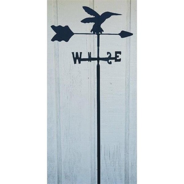 The Lazy Scroll The Lazy Scroll hummingbirdin Hummingbird Garden Mount Weathervane - HUMMINGBIRDIN
