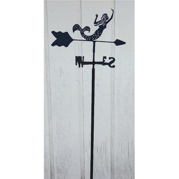 The Lazy Scroll The Lazy Scroll mermaidin Mermaid Garden Mount Weathervane - MERMAIDIN