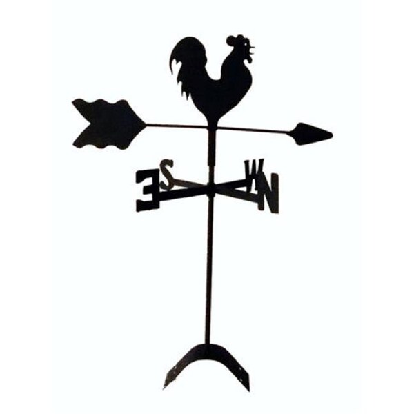 The Lazy Scroll The Lazy Scroll roosterroof Rooster Chicken Roof Mount Weathervane - ROOSTERROOF