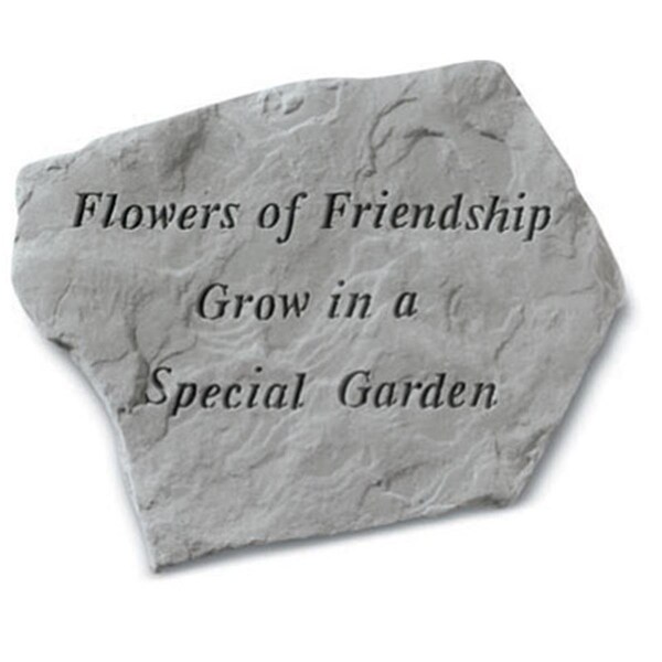Kay Berry Flowers Of Friendship Grow In A Special Garden - Garden Accent - 16 Inches x 13 Inches - KA313458