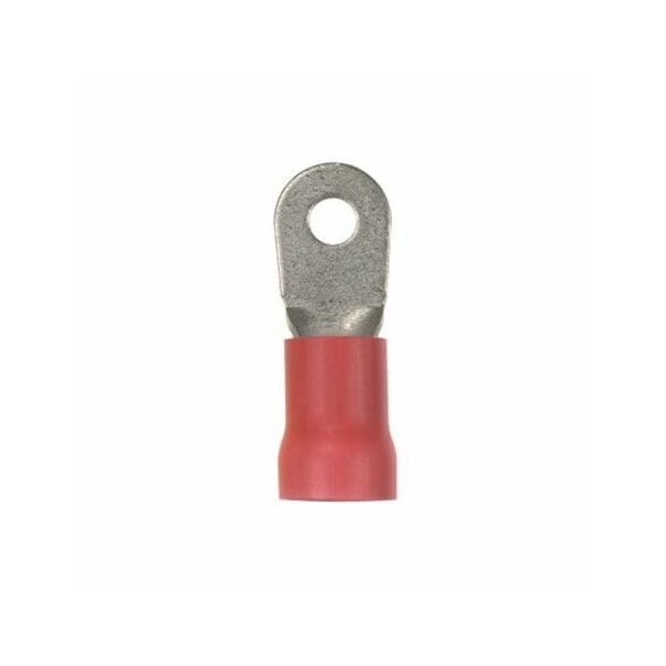 Terminal de anillo de vinilo de 2 AWG para tornillo de 5/16", paquete de 10 - PV2-56R-XY