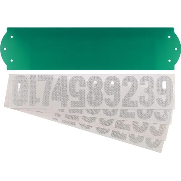 Hillman Hillman Group 840271 911 Reflective Address Kit -  5 Piece - 840271