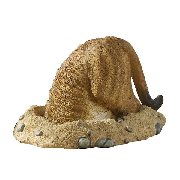 Design Toscano Kalahari Meerkat Statues: Into Hole - QL57082