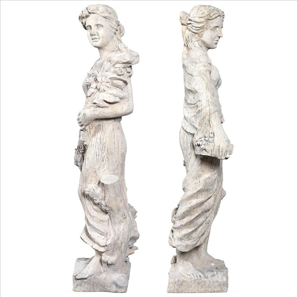 Design Toscano Flora and Proserpina, Goddesses of Growth Garden Statues, PK 2 - NE9210132