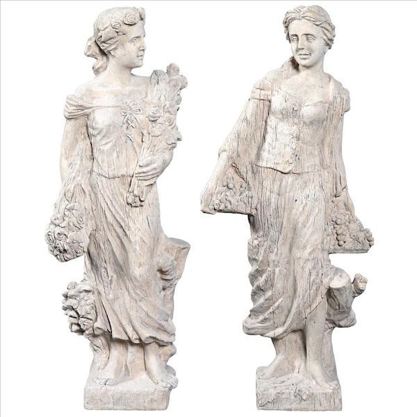 Design Toscano Flora and Proserpina, Goddesses of Growth Garden Statues, PK 2 - NE9210132