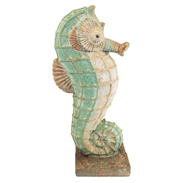 Design Toscano Sea Biscuit Seahorse Marine Fish Family Statue Collection: Medium - FU80072
