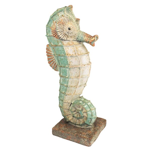Design Toscano Sea Biscuit Seahorse Marine Fish Family Statue Collection: Medium - FU80072