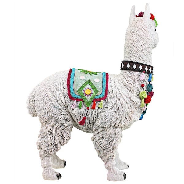 Design Toscano Andes Alpaca of Rainbow Mountain Statue - JQ121029