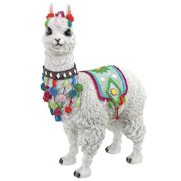 Design Toscano Andes Alpaca of Rainbow Mountain Statue - JQ121029